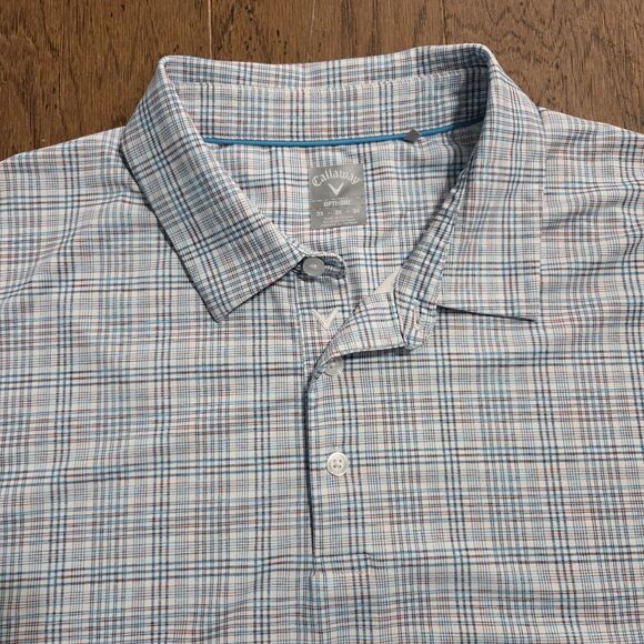 Callaway Polo Shirt Mens 3X Opti-Dri Performance Golf Wicking Swing Tech - Picture 2 of 9